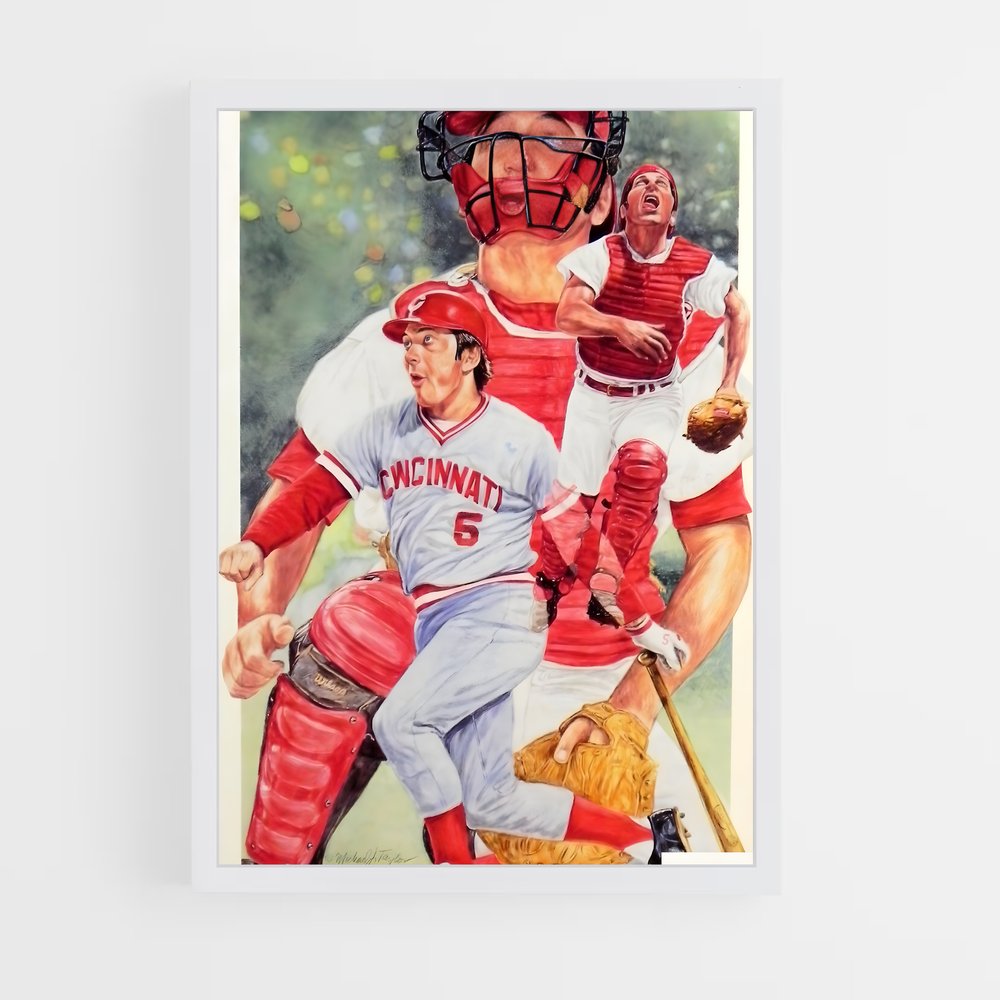 Poster Le Maître du Catch – affiche Baseball (vue 3)
